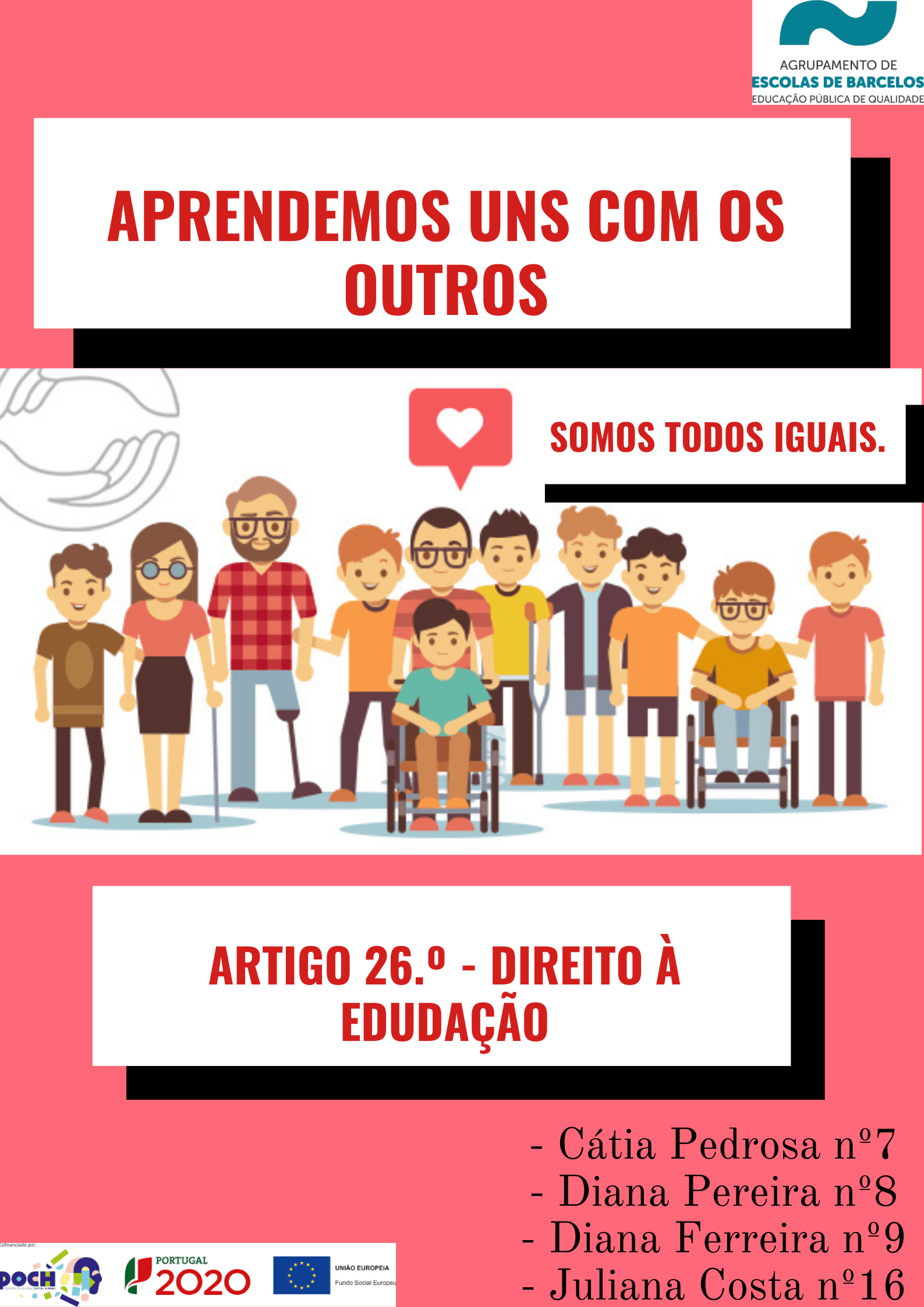 Dia Internacional Dos Direitos Humanos Agrupamento De Escolas De Barcelos